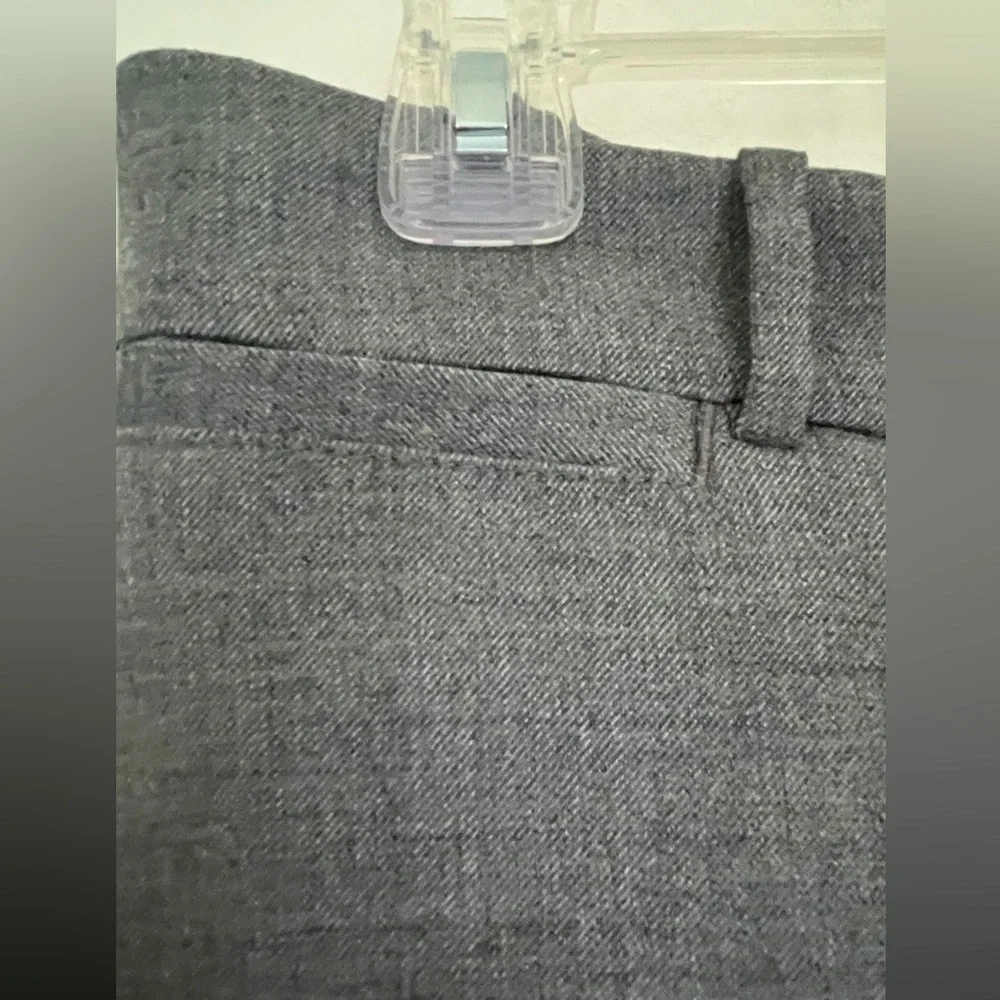 WHITE HOUSE BLACK MARKET Nell Gray Cropped Career Work Style Pant Size 4 EUC - Picture 4 of 11